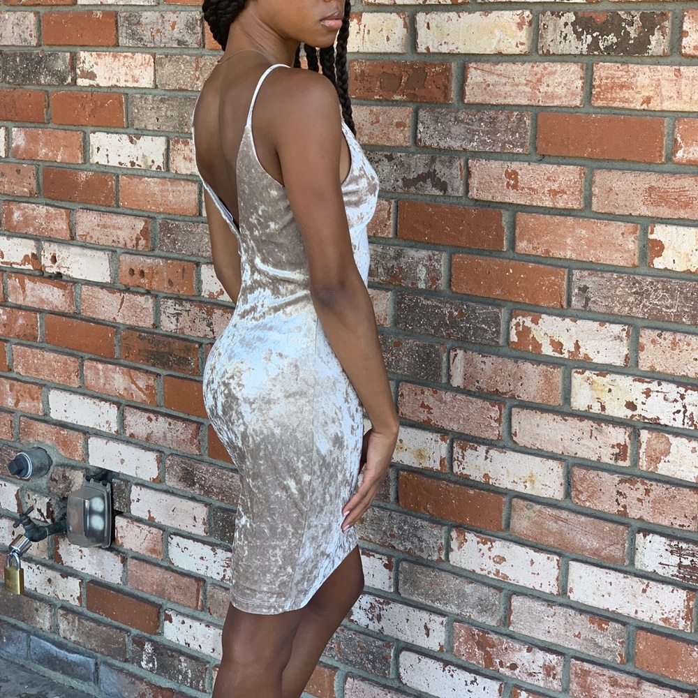 Velvet Mini Dress